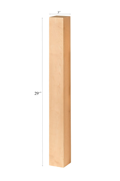 29" x 3" SQUARE TURNING BLANKS