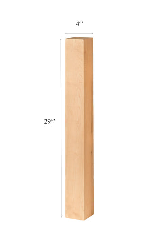 4" SQUARE TURNING BLANKS - TABLELEGSHOP